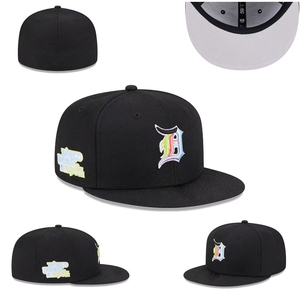 Gorras Personalizadas con Bordado 3D de Alta Calidad, Nueva <span class=keywords><strong>Era</strong></span>, Tipo Snapback con Visera Plana, Gorras Ajustadas Estilo Americano para Té - Product Image 3