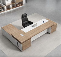 Ensemble de bureau de direction de luxe Mobilier de bureau gestionnaire Mobilier de bureau Mobilier commercial Bureau de travail
