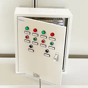 خزانة جهاز عرض كهربائية IP65 مقاومة للماء من الفولاذ المقاوم للصدأ صندوق كهربائي حاوية معدنية