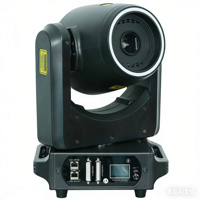 Lumière laser à tête mobile RGB 3D 8W, 10W, 12W, 15W avec ILDA/DMX pour DJ/scène avec anneau halo