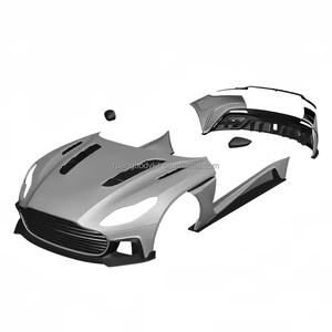 Kit carrosserie en fibre de carbone sèche de style MST pour <span class=keywords><strong>Aston</strong></span> <span class=keywords><strong>Martin</strong></span> DB11, pare-chocs avant, capot moteur, diffuseur arrière, aileron arrière, <span class=keywords><strong>neuf</strong></span> - Product Image 4