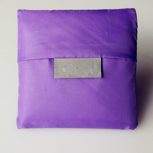 Customized Waterproof <b>Folding</b> Portable Eco-friendly Nylon <b>Screen</b> Printed High Quality Reusable Promotion Bags - Product Image 5