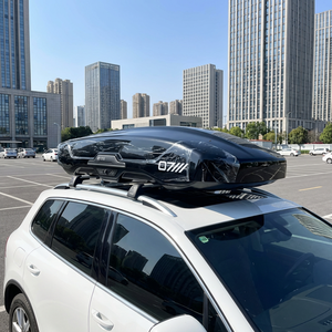 Boîte de toit de voiture de conception sportive universelle, profilée, aérodynamique, robuste, porte-bagages pour SUV, 300L-700L - Product Image 1