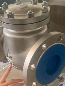 Vanne à <span class=keywords><strong>clapet</strong></span> à bille en fonte de fer forgée en acier inoxydable à bride industrielle Haute température Basse pression - Product Image 6