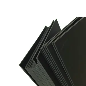China Manufacturer 100% Wood Pulp black paper board