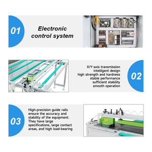 Scie à panneaux en aluminium JUNDE, machine de découpe automatique avec affichage numérique et positionnement - Product Image 4
