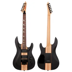 GECKO, gran oferta, Chitarra Elettrica, instrumentos de cuerda de ceniza, venta al por mayor, Guitarra eléctrica de caoba, Guitarra eléctrica de arce barata