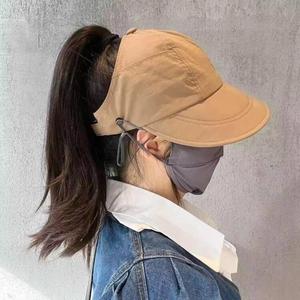 Gorra con visera, borde ajustable, protección solar, transpirable, de secado rápido, para deportes al aire libre, unisex, adultos, primavera y verano - Product Image 1