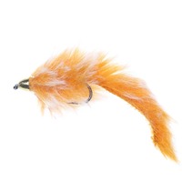 Mouche artificielle TG Copper Head Zonker Streamer avec boîte de rangement pour la pêche à la truite, au saumon, au steelhead en eau douce
