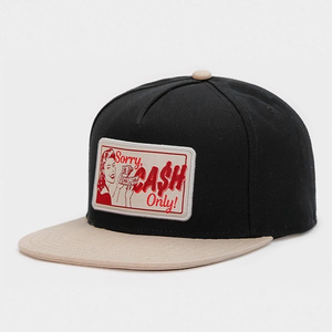 Casquette Snapback Hip-Hop 5 Panneaux Style Américain Européen Nouveauté Chapeau Pare-Soleil Extérieur Noir Camel pour <span class=keywords><strong>Danse</strong></span> Urbaine - Product Image 1