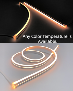 Tira de neón LED avanzada de corte libre, impermeable IP68, Ra95+, flexible lateralmente, 24V, para exteriores, centros comerciales, edificios, torres, villas, logotipos y vestíbulos - Product Image 5