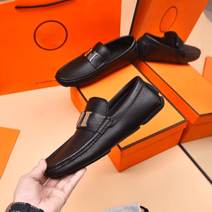 Chaussures Oxford toutes saisons en cuir pleine fleur avec semelle extérieure en caoutchouc/latex et doublure en tissu, semelle intermédiaire en caoutchouc moussé, style rétro - Product Image 4