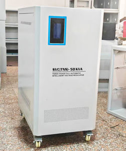 30kva 380V 440V 25kva 40kva Svc trifásico Tns estabilizador de potencia 220V regulador de voltaje para uso Industrial cobre 50Hz LED LCD - Product Image 4