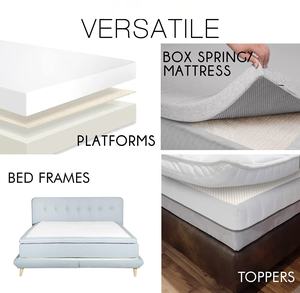 FOOTCARE S612-RTH Protège-matelas rectangulaire rembourré, tissé, antidérapant, adapté aux animaux domestiques, antimicrobien et résistant aux taches - Product Image 4