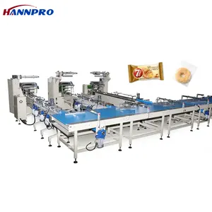 Cina Foshan HANNPRO CE pemanggang otomatis mesin pembuat roti croissant