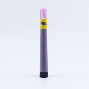 Pink Cigarette Rolling Paper <b>Smoking</b> Glass Rolled Cone Glass Filter Tip Pre-Made Rolled Cones with Silicone Plug and Filter Mesh - Product Image 1