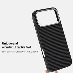 Luxe <span class=keywords><strong>carbon</strong></span> <span class=keywords><strong>fiber</strong></span> telefoonhoesje met textuur, magnetisch, voor iPhone 17 Pro Max, dun, mat, schokbestendig, magnetisch <span class=keywords><strong>carbon</strong></span> <span class=keywords><strong>fiber</strong></span> telefoonhoesje - Product Image 3