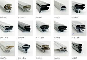 Joint d'étanchéité magnétique en <span class=keywords><strong>PVC</strong></span> extrudé sur mesure pour réfrigérateur, bande d'étanchéité flexible pour armoire frigorifique et congélateur - Product Image 2