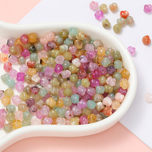 Acrylic Imitation Snail <b>Beads</b> Mixed Shapes Perforated <b>Colorful</b> For Bracelet Making DIY Jewelry Accessories Wholesale - Product Image 1