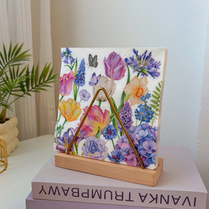 New cross-border floral print napkins, party <b>tissues</b>, themed <b>colorful</b> plant party disposable napkins - Product Image 4