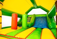 Château gonflable dinosaure pour enfants, structure de saut gonflable animale pour fête d'enfants