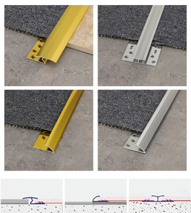 Profilé en Z en aluminium <span class=keywords><strong>pour</strong></span> <span class=keywords><strong>carrelage</strong></span>, revêtement <span class=keywords><strong>de</strong></span> sol, sous-couche <span class=keywords><strong>pour</strong></span> villa, <span class=keywords><strong>seuil</strong></span> <span class=keywords><strong>de</strong></span> <span class=keywords><strong>porte</strong></span> en métal et bande <span class=keywords><strong>de</strong></span> transition <span class=keywords><strong>pour</strong></span> bordure <span class=keywords><strong>de</strong></span> tapis - Product Image 3