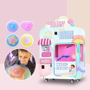 Distributeurs de bonbons en coton Floss Flower Phone Monitor Machines pour les entreprises - Product Image 1