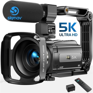 กล้องวิดีโอระดับมืออาชีพ Sonida ความละเอียดสูง 16x พร้อม Wifi บันทึกวีล็อก 4k แบตเตอรี่ความจุสูง 6000mAh เหมาะสำหรับการใช้งานประสิทธิภาพสูง - Product Image 1