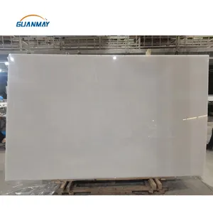 Cheapest Natural Superior White Marble Stone Cut To Size Tile Flooring Wall Slab Pure Crystal White Marble