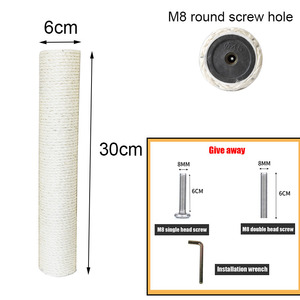 DIY <strong>Cat</strong> Scratcher Gato <strong>Cat</strong> <strong>Scratch</strong> Pole <strong>Replacement</strong> <strong>Post</strong> Sisal Rope Entangle Kitten Toy for <strong>Cat</strong> <strong>Tree</strong> - Product Image 3