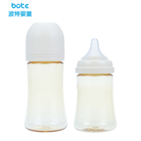 Pabrik OEM ODM botol susu bayi anti kolik PPSU leher lebar 240ml 300ml bebas BPA dengan logo custom untuk bayi baru lahir