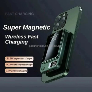 Banco de energía de batería de carga rápida Magtinec de 5000mAh 10000mAh con cargador portátil inalámbrico de 15W función magnética para <span class=keywords><strong>iPhone</strong></span> 17 16 - Product Image 4