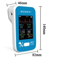 Berry AM6200 Équipement vétérinaire Moniteur multiparamètres vétérinaire Moniteur de signes vitaux