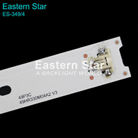 ES-349 LED BAR 4C-LB4904-YH08J 55 pouces TV pour TC LS 49P3 D49A620 8 pièces/ensemble 452MM TV LED rétro-éclairage