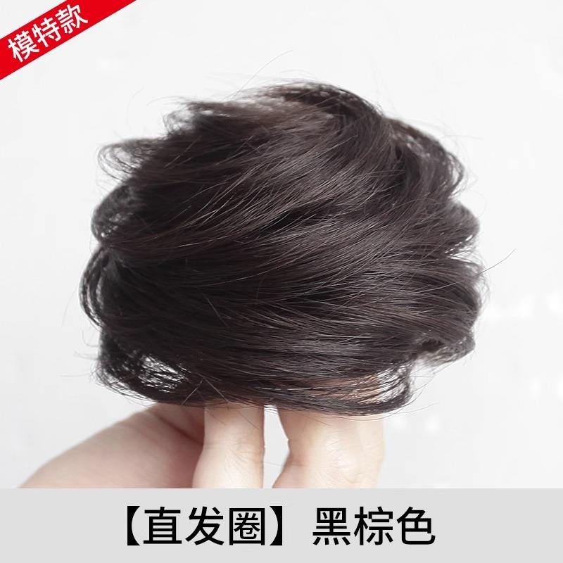 [สไตล์โมเดล - เนคไทปรับทรงตรง] - สีดำ/สีน้ำตาล