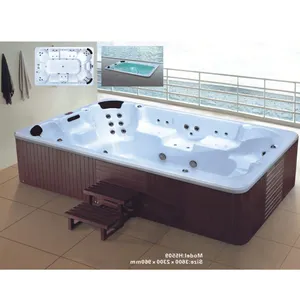 Spa de natation en acrylique pour 8 personnes, plein air, saisons, Hot tube pour cour