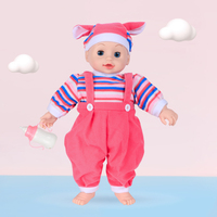 Poupée à colle pour enfants, jouet de 14 pouces, boîte-cadeau pour les quatre sons IC,