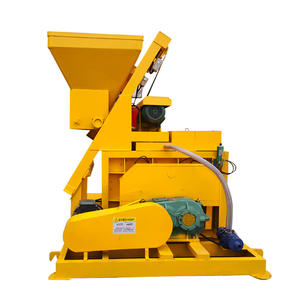 JS750 Preis Elektro Horizontale Twin Spirale Welle Beton Betonmischer - Product Image 5