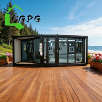 Casa Contenedor Prefabricada Modular Estándar Australiana de 2-3 Dormitorios, Plegable y Expandible, de 20, 30 y 40 Pies, Moderna
