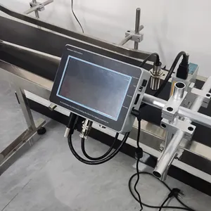 Tij inkjet printer QR BATCH EXP DATE online code machine for glass bottle wood plastic PET