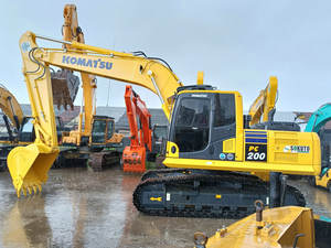 Pelle sur chenilles d'occasion de PC200-8N1 de construction KOMATSU de haute qualité pc200 pc200-8 pc200-7 pelleteuse d'occasion pour Offre Spéciale - Product Image 2