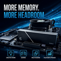 Mémoire RAM Nocturne DDR4 16 Go 3200 MHz PC4 pour Ordinateur de Bureau, 8 Go DDR4 16 Go 3200 MHz, Module RAM UDIMM, Pièces d'Ordinateur de Bureau