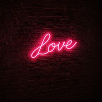 Enseigne néon LED acrylique multicolore étanche IP65 pour décoration de mariage, maison, bar, boutique – Vente en gros, OEM, CE