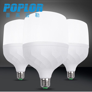 หลอดไฟ LED Poplor 6W 10W 15W 20W 30W 40W 50W ขั้ว E27 ความสว่างสูง ฐานพลาสติก ใช้ไฟ AC - Product Image 2