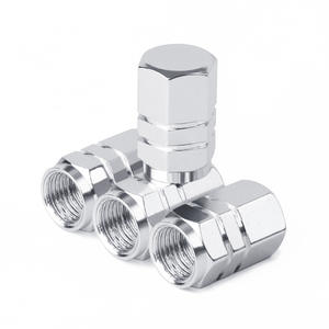 Cache-valves de pneus universels en aluminium sur mesure CNC - Product Image 1