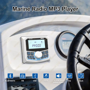 <span class=keywords><strong>Radio</strong></span> MP3 marine GRANDnavi, blanc ou noir, étanche IPX5, récepteur stéréo avec caisson de basses, <span class=keywords><strong>Bluetooth</strong></span>, USB, lumière colorée pour <span class=keywords><strong>bateau</strong></span>, VTT, UTV - Product Image 5