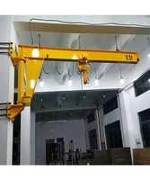 500 KG 1Ton 2 Ton 5 Ton Petite Grue Mobile Cantilever Grue de Voyage Murale