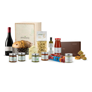 Set Regalo Natalizio Almasicily Delizie Siciliane Confezione per Riunioni Familiari - Product Image 1