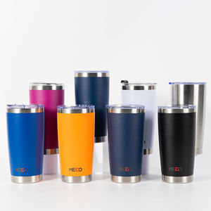 Vaso Térmico de Acero Inoxidable de 20oz/30oz con Tapa y Logotipo Personalizado - Product Image 2