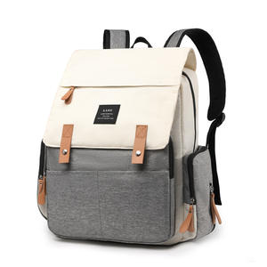 Nueva bolsa de viaje de bebé de tela Oxford impermeable de moda Bolsa De Pañales plegable para madres - Product Image 1